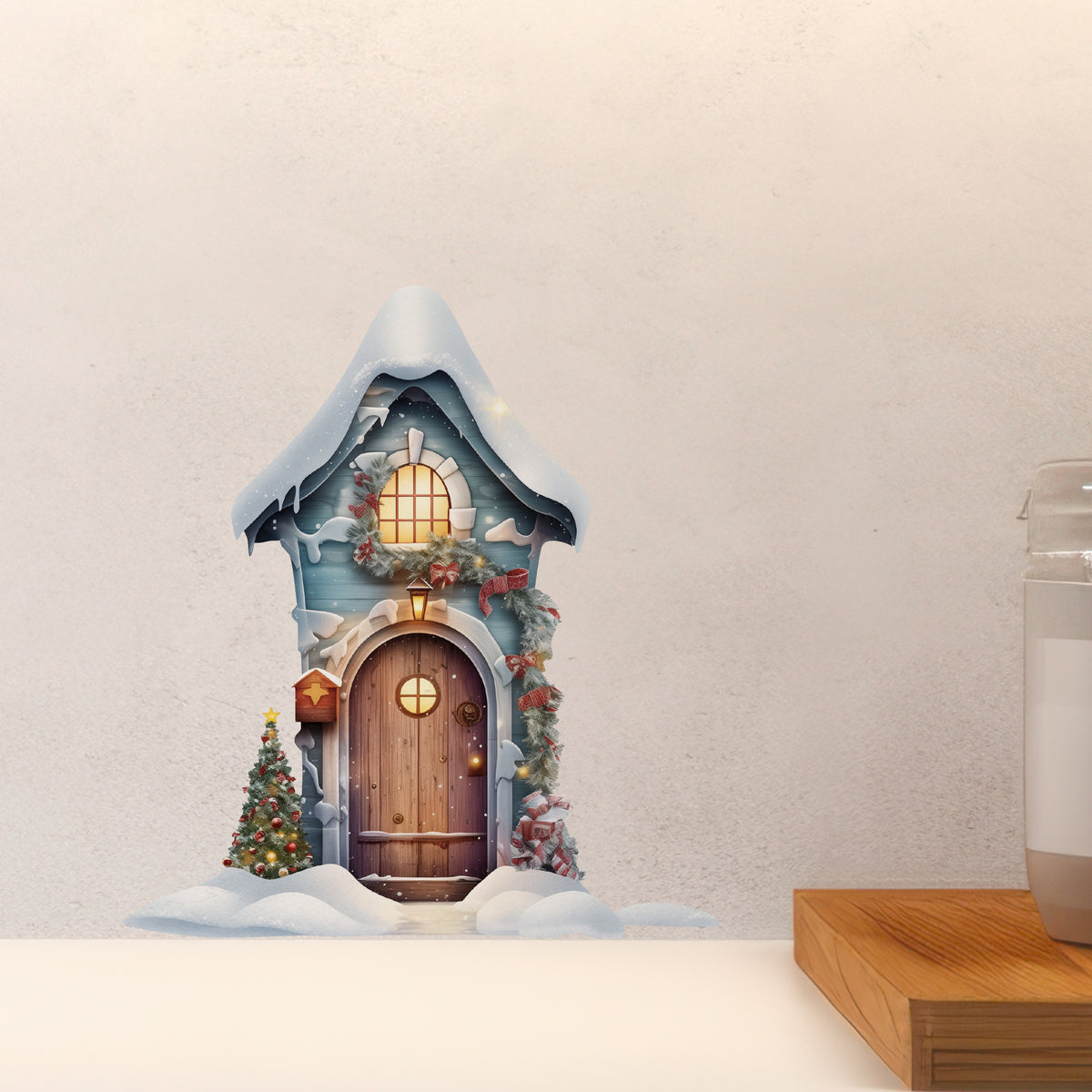 Christmas Village House Wall Sticker – My Wonderful Walls