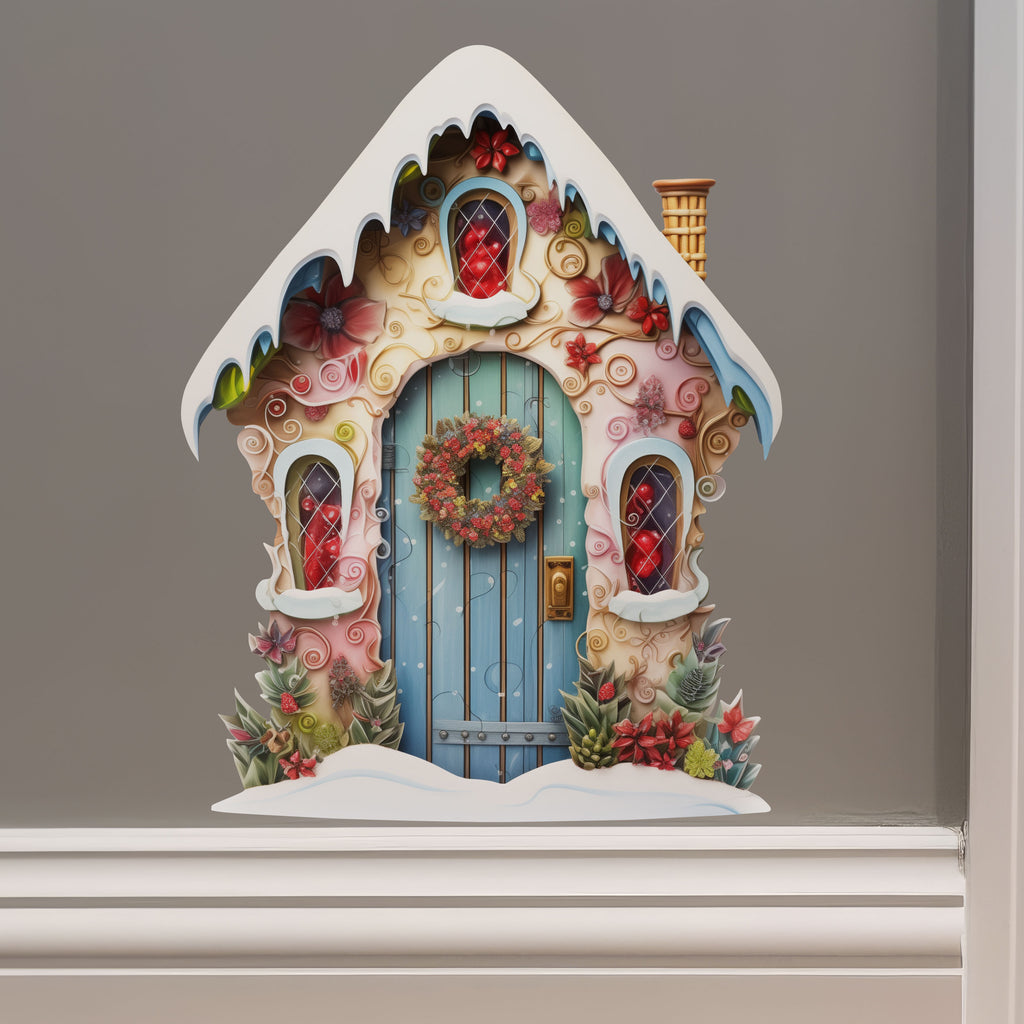 Christmas Village House Wall Sticker – My Wonderful Walls