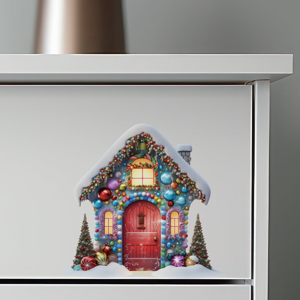 Christmas Village House Wall Sticker – My Wonderful Walls