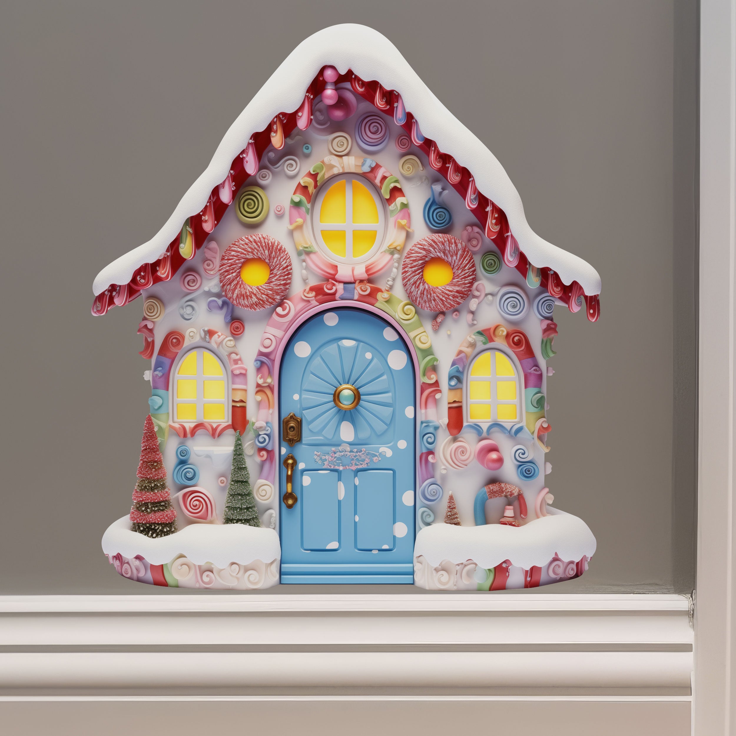 Christmas Village House Wall Sticker – My Wonderful Walls