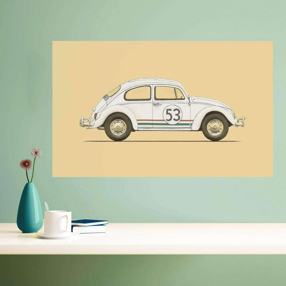 Herbie Car Drawing