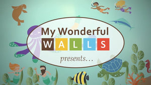 Under the Sea Mural Stencil Kit – My Wonderful Walls