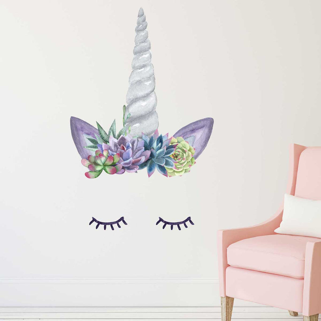 Unicorn Horn Wall Sticker, Unicorn Wall Stickers