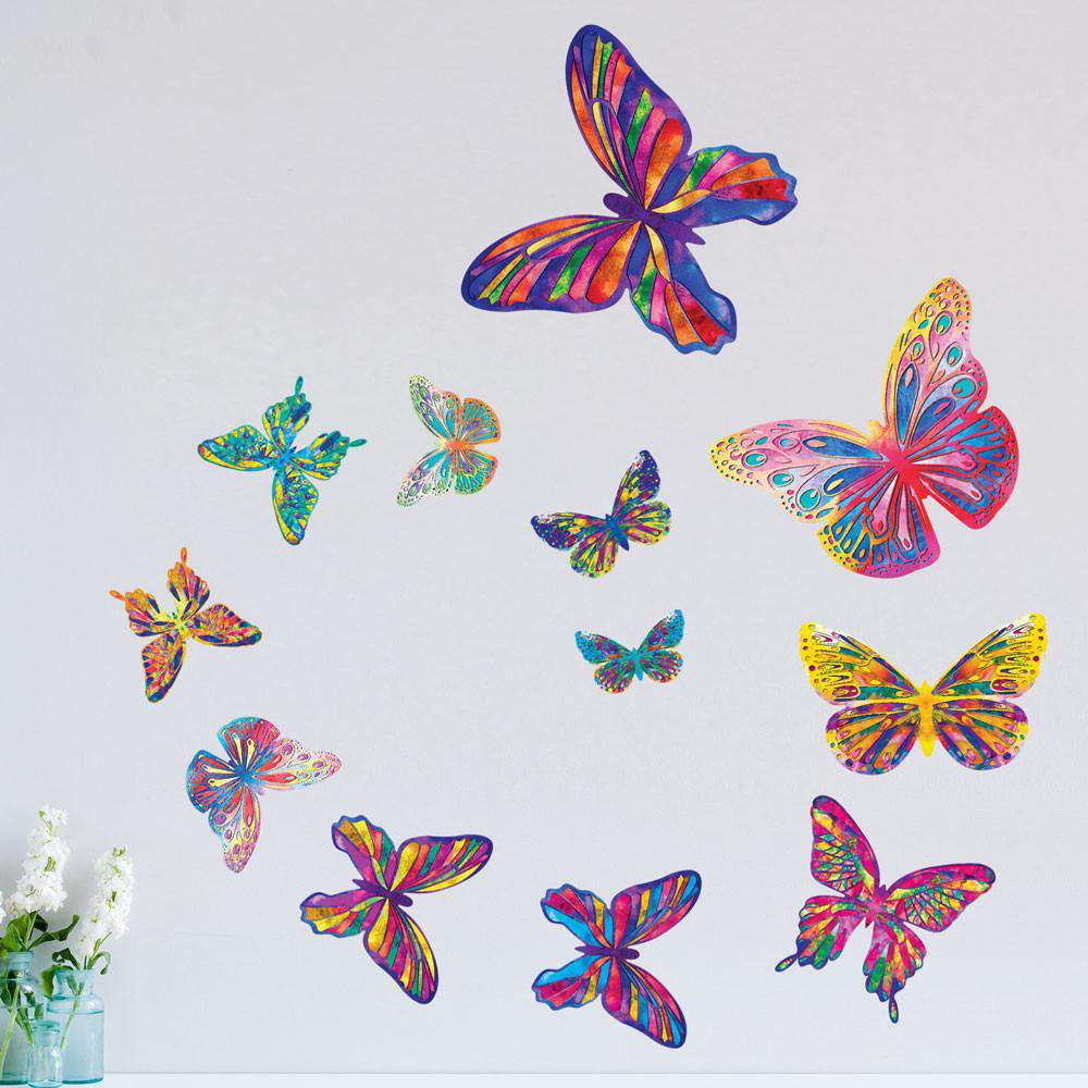 Butterfly butterfly decal